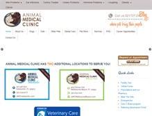 Tablet Screenshot of animal-medical-clinic.com